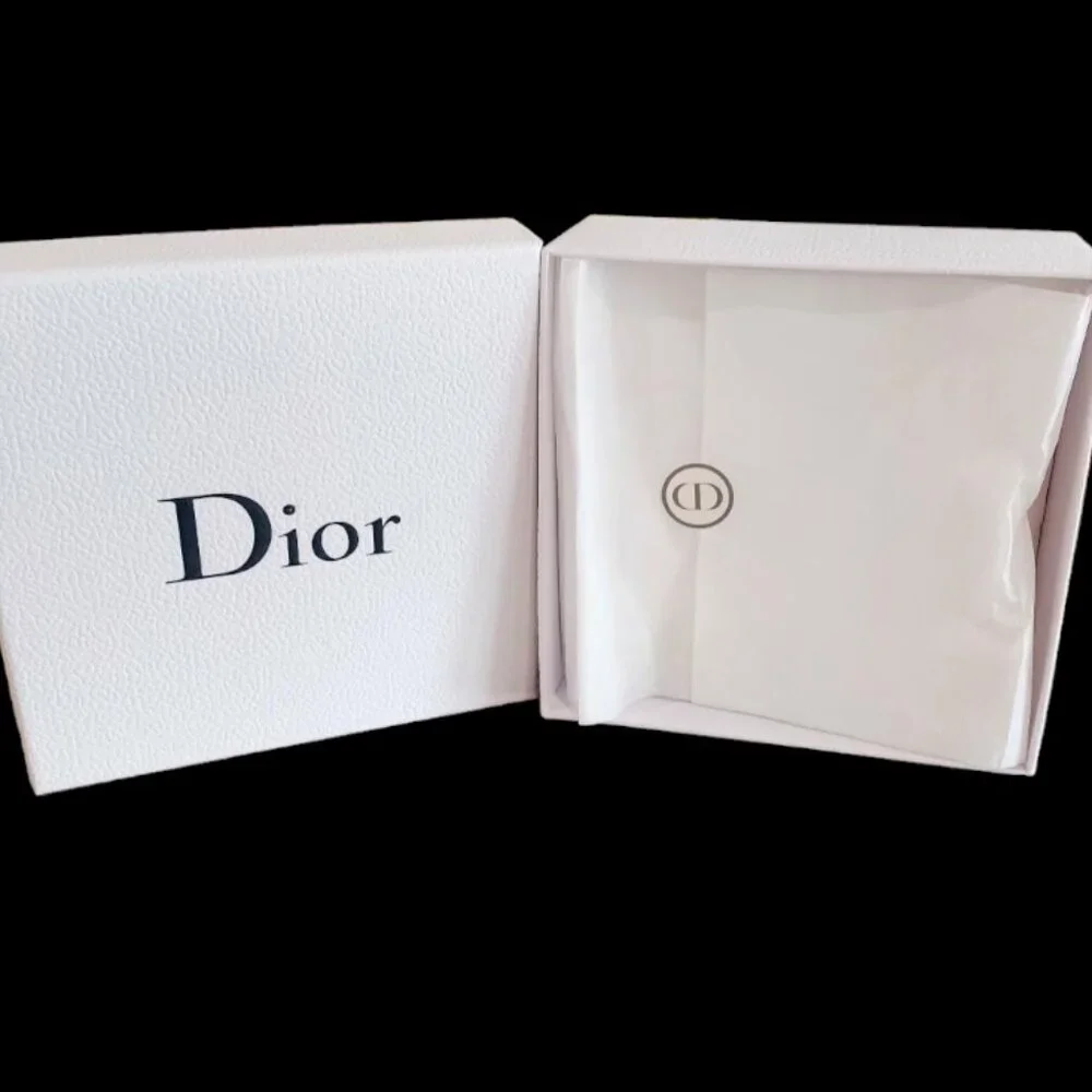 Dior White Luxe Gift Storage Box with Branded Tissue